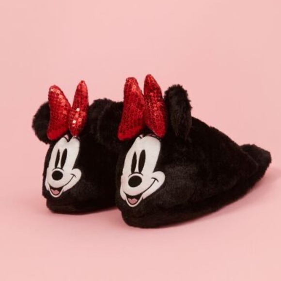 NWOT Disney Minnie Mouse House Slippers Size Medium 6.5-8 - Picture 7 of 9